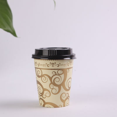 China 12 oz logotipo impreso sola pared Copas de papel para bebidas calientes, desechables tazas de café con tapas proveedor