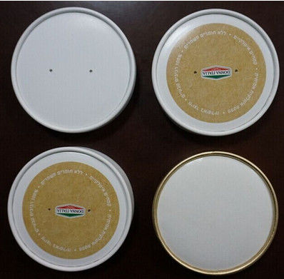 China Cúpula o planos de café de la Copa de tapas para vasos de papel, PET / PS / material de papel proveedor