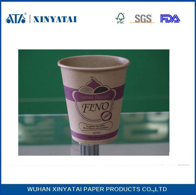 China Adiabáticos personalizados impresos de papel tazas de café desechables 12 oz tazas de té con PE revestimiento de papel proveedor