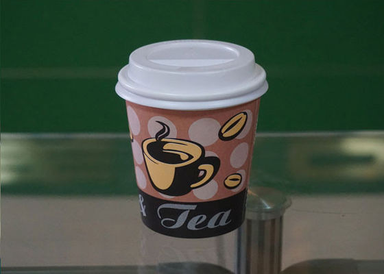 China Tazas y tapas para llevar de café de la taza de papel de la categoría alimenticia del OEM 10oz proveedor