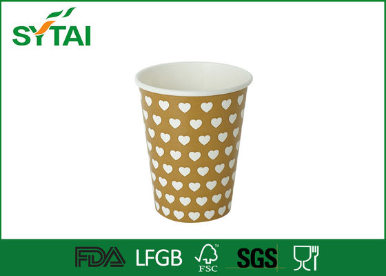 China Tazas de papel de un sólo recinto modificadas para requisitos particulares para el jugo de Friut o tazas de café para llevar 9oz 80 ml proveedor