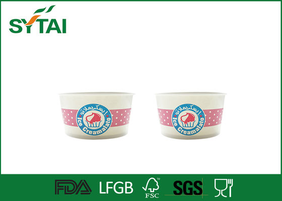 China Yogur de la pulpa de madera de Riginal/tazas de papel del helado adaptables proveedor