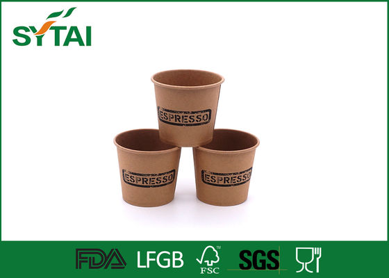 China Las tazas de papel gruesas promocionales de Kraft disponibles se llevan el logotipo de encargo de las tazas de café impreso proveedor