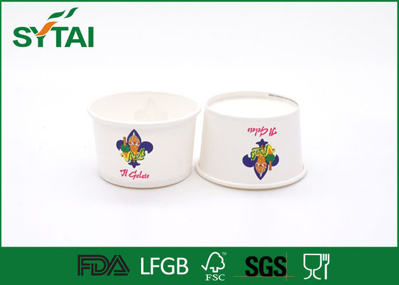 China 6 talla 240 ml Eco disponible de la onza - el helado amistoso del Libro Blanco ahueca impermeable proveedor