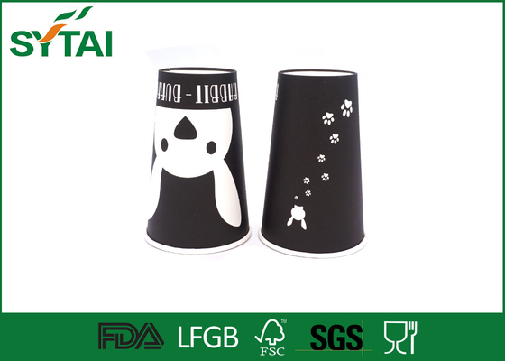 China Saque las tazas de papel de un sólo recinto con Flexo/la impresión en offset, tazas de consumición disponibles proveedor