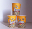 Eco-friendly 32oz Papel palomitas Cubos / Popcorn Tazas con o Impresión Flexo Offset proveedor