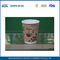 Logotipo personalizado impreso ondulación papel tazas té 8 onzas o tazas de café para llevar proveedor