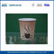 9 oz Biodegradable Pared sencilla Bebida caliente tazas de papel para llevar Café / Té / Bebidas proveedor