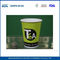 Logotipo impreso de papel tazas de café para beber café o té caliente 6 oz, Papel Espresso Cups proveedor