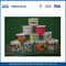 Tazas del helado desechables 12oz impreso personalizado papel tazas y tazones proveedor