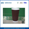 Aislados impresión Multi Color de la ondulación de papel Copas, biodegradables de papel Espresso Cups proveedor
