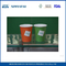 Custom desechable papel tazas de café / tazas de té de papel ecológico con aislamiento proveedor