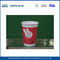 Personalizado 8 oz aislado Bebida fría Copas Papel, Pared sencilla / doble pared de papel tazas de café proveedor