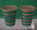 Tazas de papel reciclables para el refresco, tazas de Brown Kraft de café 8oz proveedor