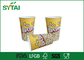 Eco-friendly 32oz Papel palomitas Cubos / Popcorn Tazas con o Impresión Flexo Offset proveedor