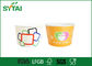 20oz los envases de papel cubiertos el PE del helado escogen/del doble para la comida fría proveedor