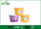 20oz los envases de papel cubiertos el PE del helado escogen/del doble para la comida fría proveedor