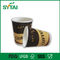 4oz acanaló las tazas de papel de encargo de la prueba del café de las tazas de papel de la ondulación con la tapa proveedor