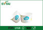 La aduana de 4 onzas espesa las tazas de papel del helado, tazas de papel disponibles con las tapas proveedor