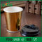 Tazas disponibles de encargo para las bebidas calientes, color caliente del oro/de la astilla de las tazas de papel del café proveedor