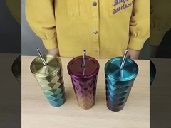 Tornos en 304 vasos aislados al vacío de café de 400 ml a prueba de fugas