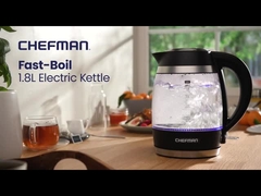 Tazas de cocción elegantes y duraderas caldera eléctrica característica de seguridad contra incendios y 2 colores de moda incluidos