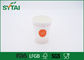 10 / La impresión anaranjada de 16 onzas aisló la impermeabilidad de papel del diseño simple de la taza de café proveedor
